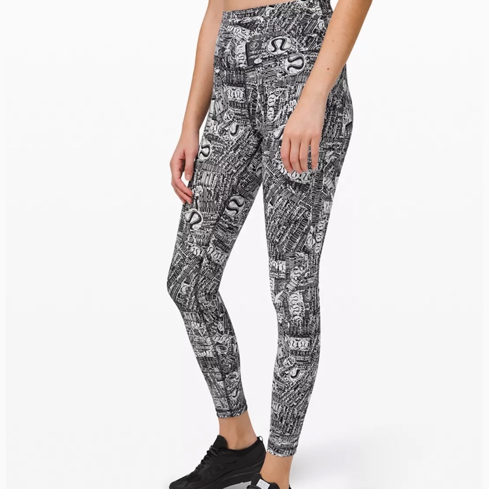 Lululemon Wunder Train everlux fabric 25”